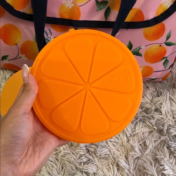 Citrus Cooler Bag - Pink and Orange - Picture 5 of 5